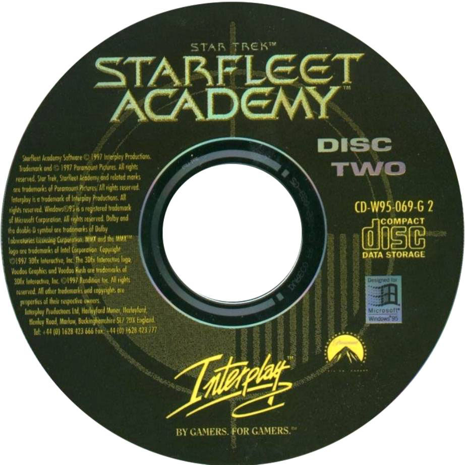 Star Trek: Starfleet Academy - CD obal 2