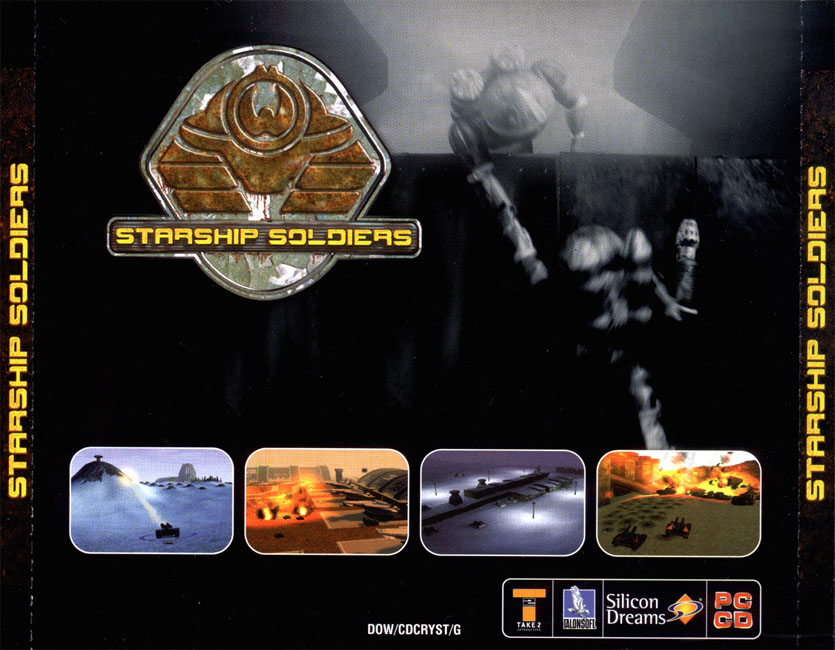 Starship Soldiers - zadn CD obal