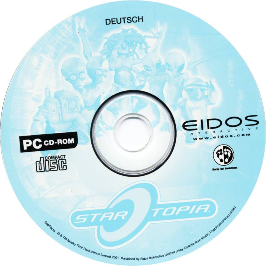 Startopia - CD obal