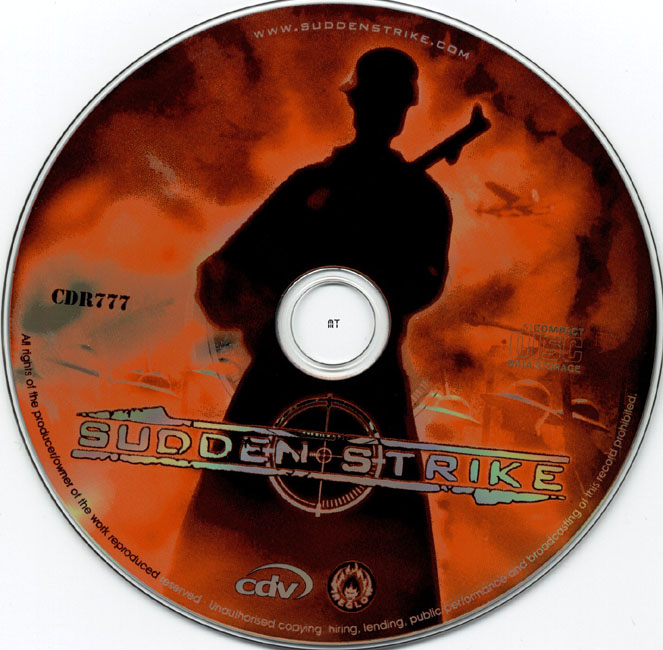 Sudden Strike - CD obal