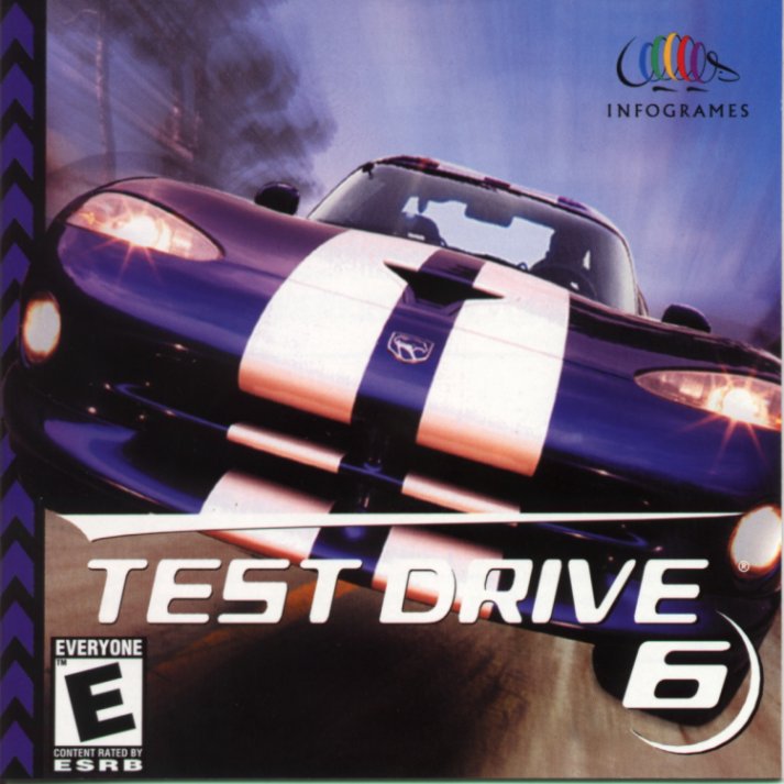 Test Drive 6 - predn CD obal