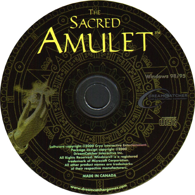The Sacred Amulet - CD obal