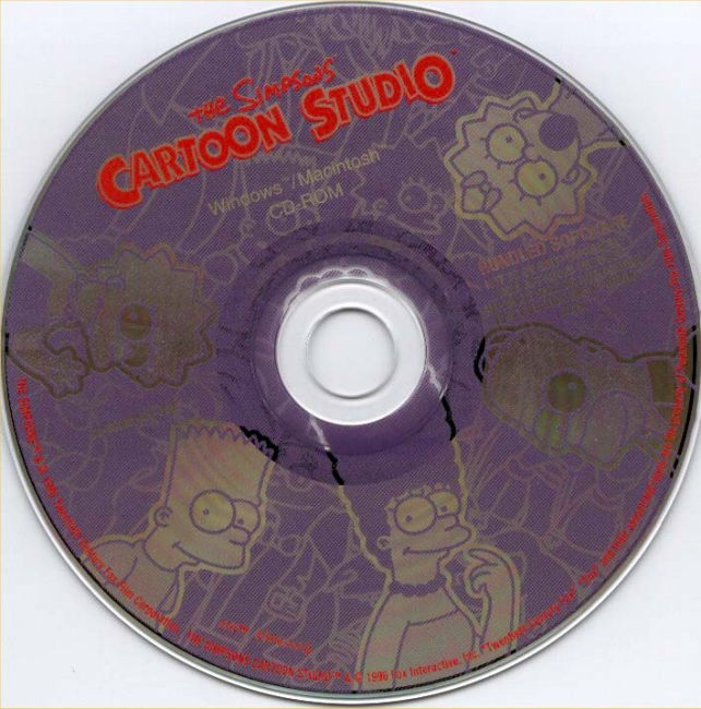 The Simpsons: Cartoon Studio - CD obal