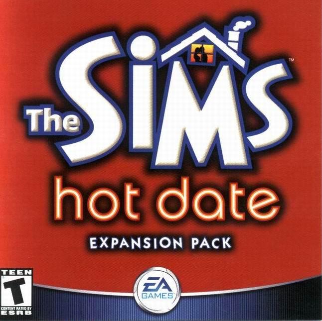 The Sims: Hot Date - predn CD obal 2