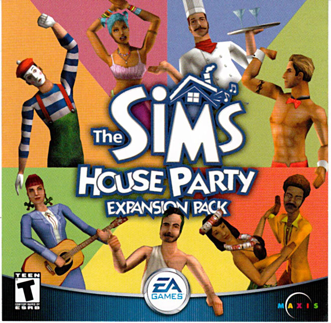 The Sims: House Party - predn CD obal