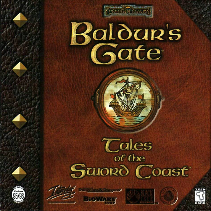Baldur's Gate: Tales of the Sword Coast - predn CD obal