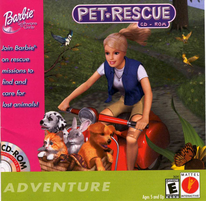 Barbie Pet Rescue - predn CD obal