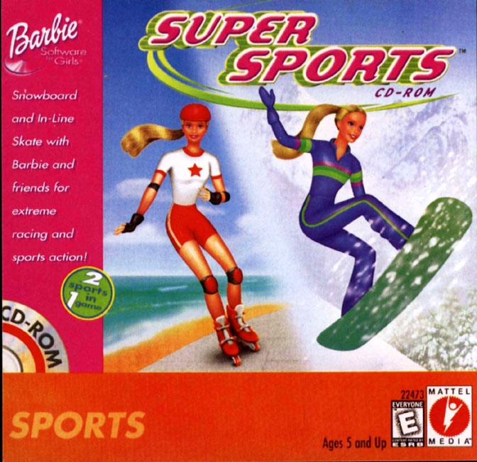 Barbie Super Sports - predn CD obal