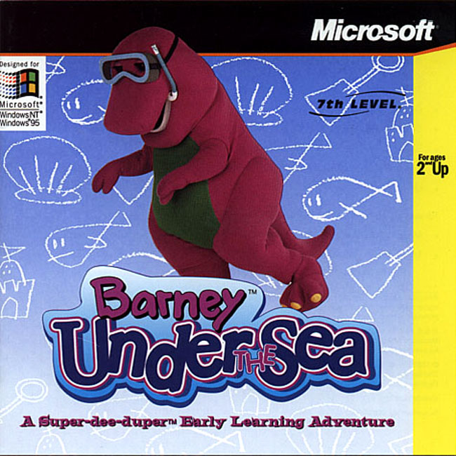 Barney Under the Sea - predn CD obal