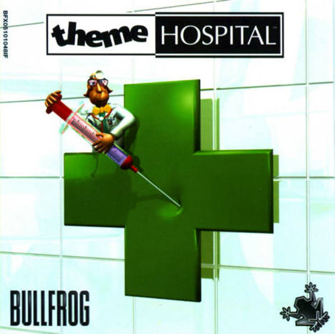 Theme Hospital - predn CD obal