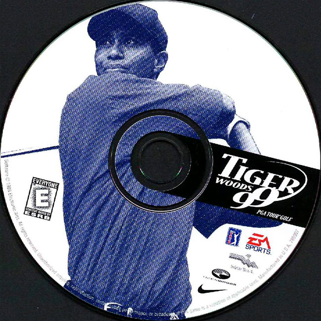 Tiger Woods 99: PGA Tour Golf - CD obal