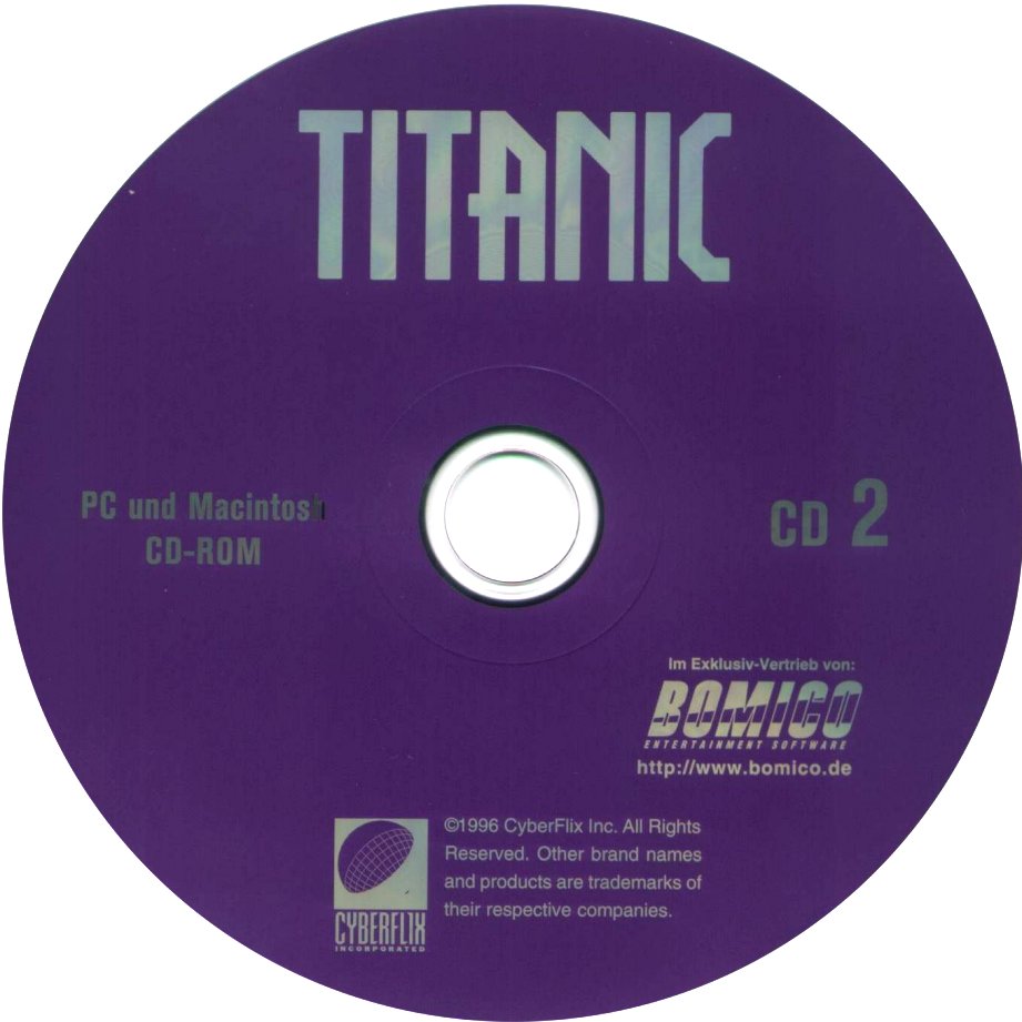 Titanic - CD obal 2
