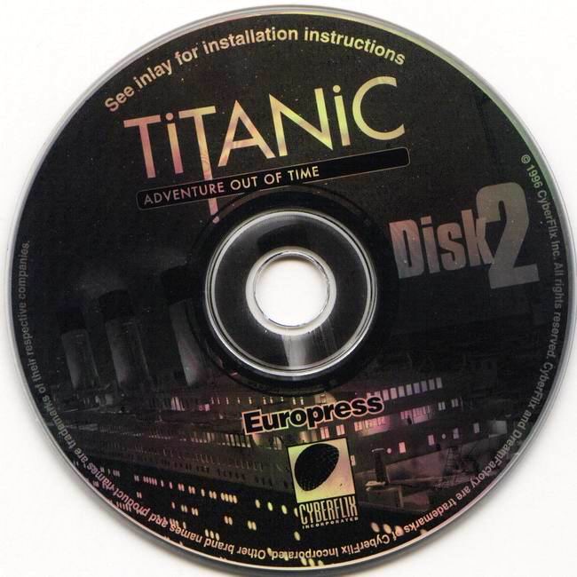 Titanic: Adventure out of Time - CD obal 2