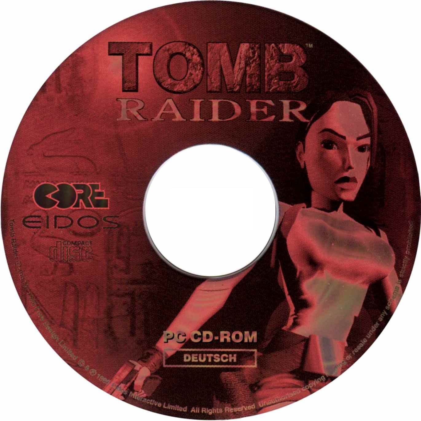 Tomb Raider (1996) - CD obal