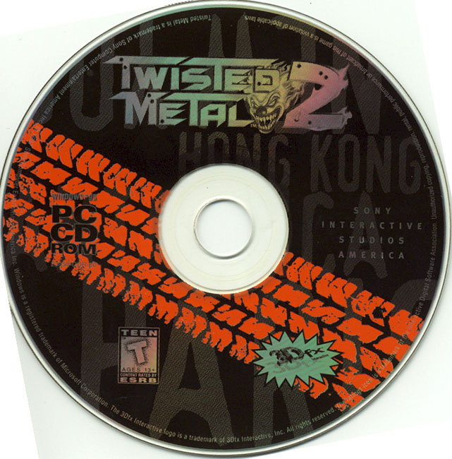 Twisted Metal 2 - CD obal