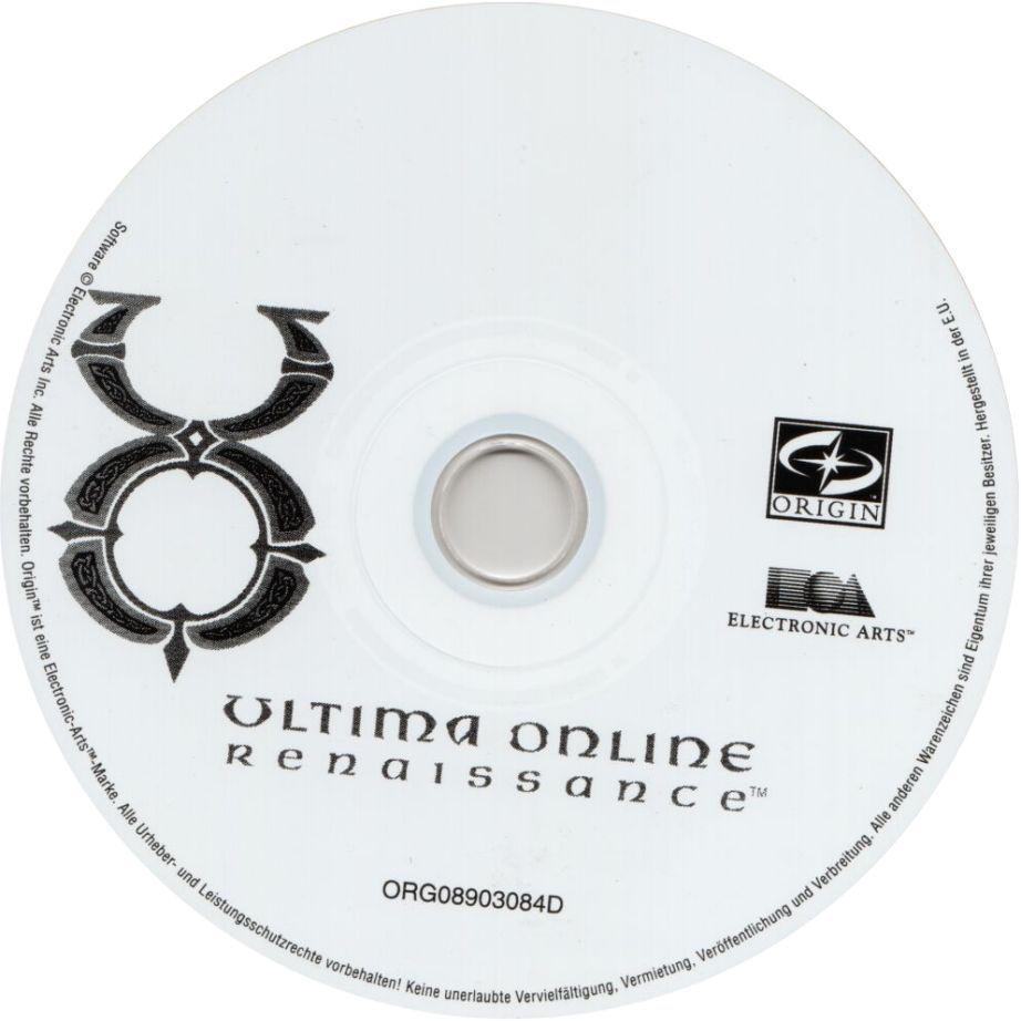 Ultima Online: Renaissance - CD obal