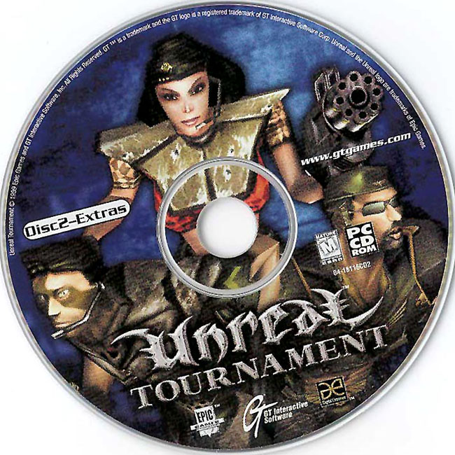 Unreal Tournament - CD obal 2