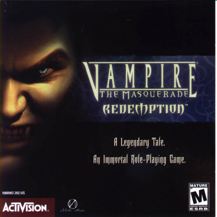 Vampire: The Masquerade - Redemption - predn CD obal