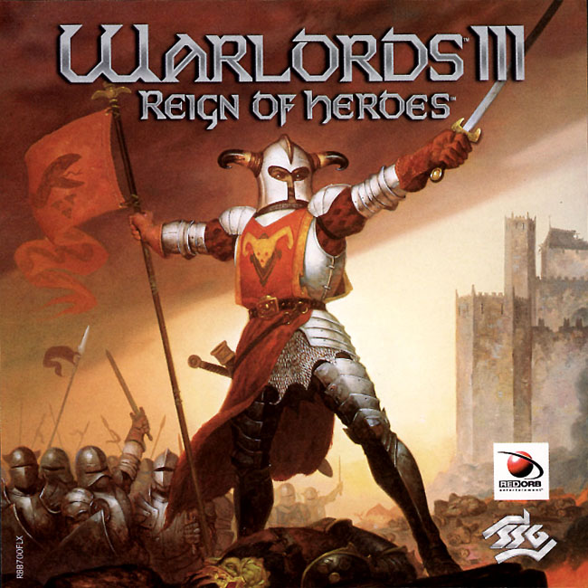 Warlords 3: Reign of Heroes - predn CD obal