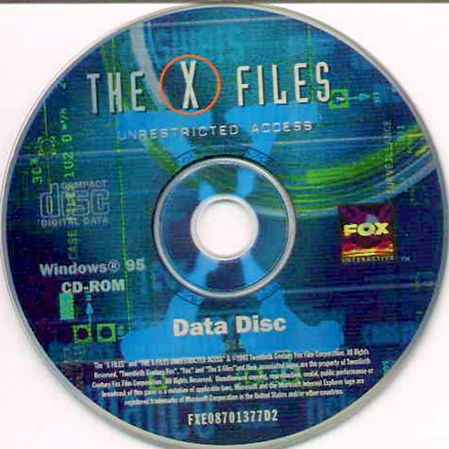 The X-Files: Unrestricted Access - CD obal 2