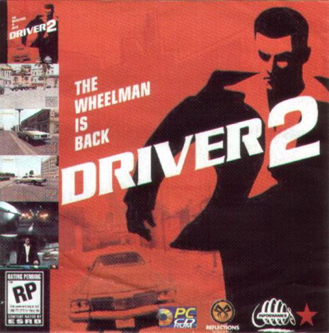 Driver 2 - predn CD obal