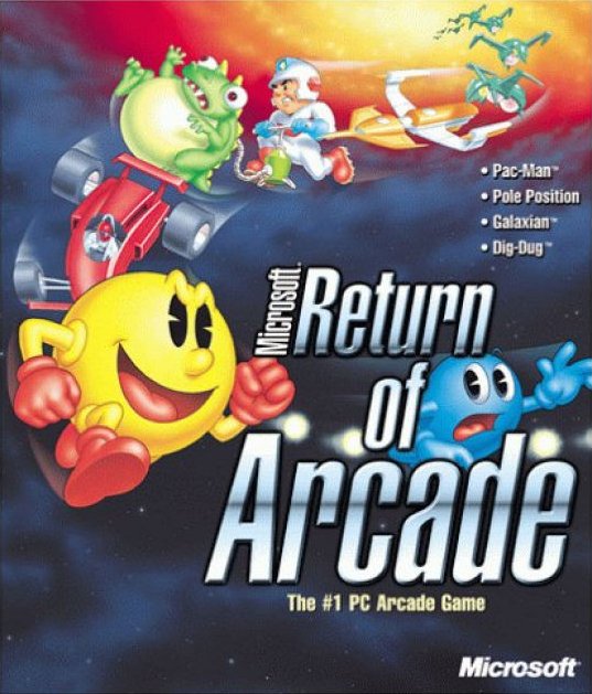 Microsoft Return of Arcade - predn CD obal