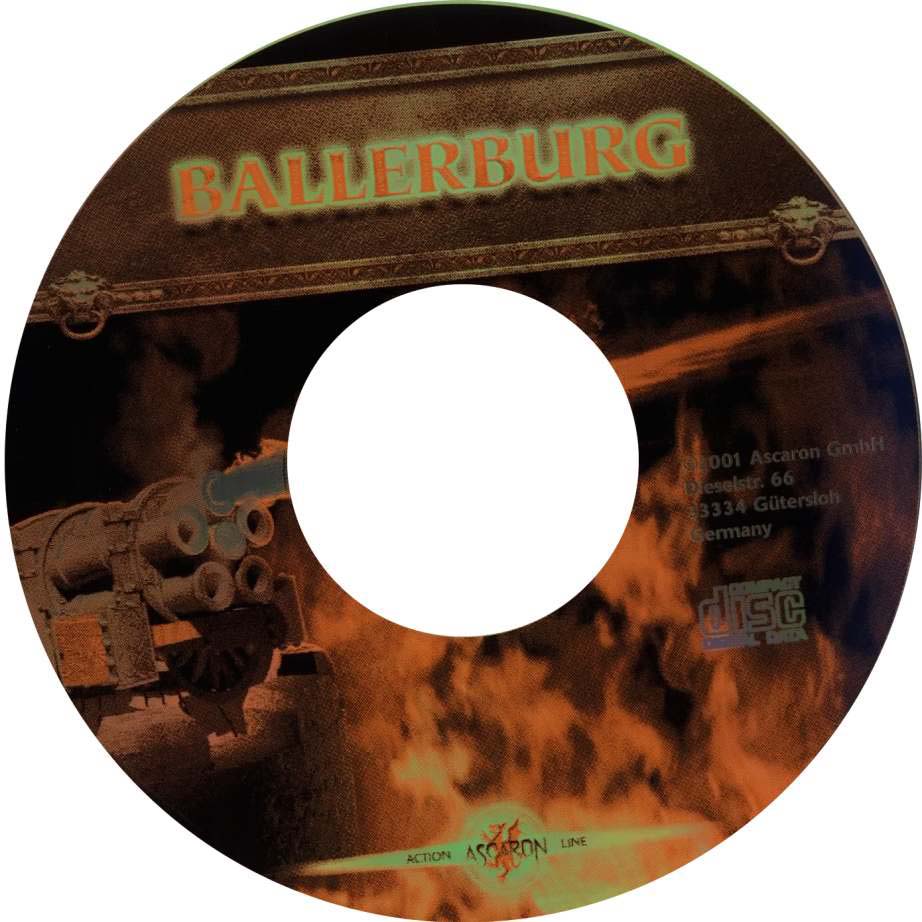 Ballerburg - CD obal