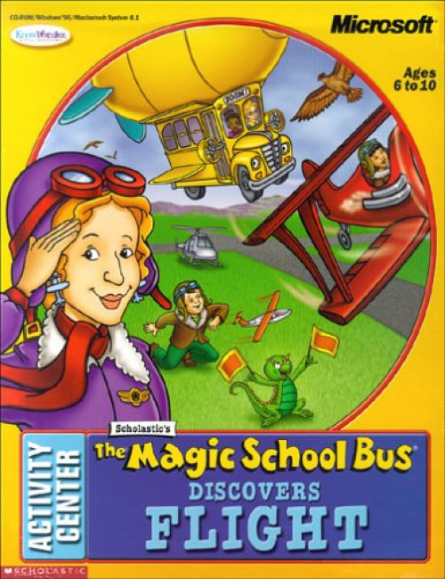 Magic School Bus: Flight - predn CD obal