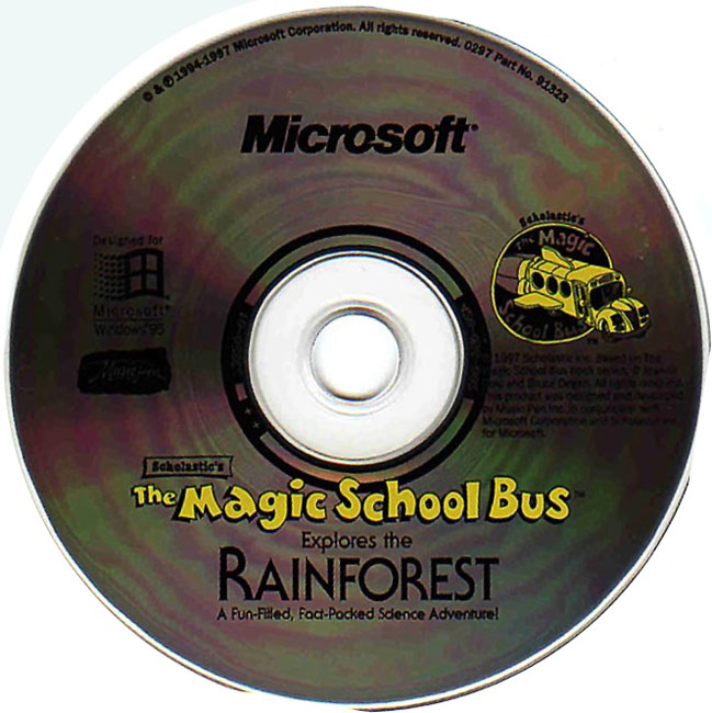 Magic School Bus: Rainforest - CD obal
