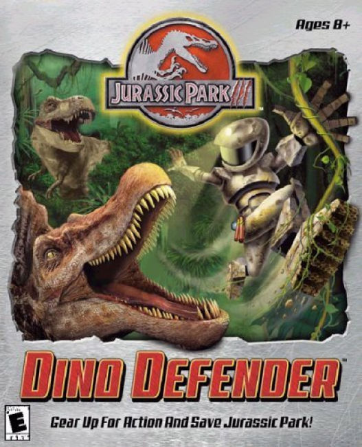 Jurassic Park 3: Dino Defender - predn CD obal