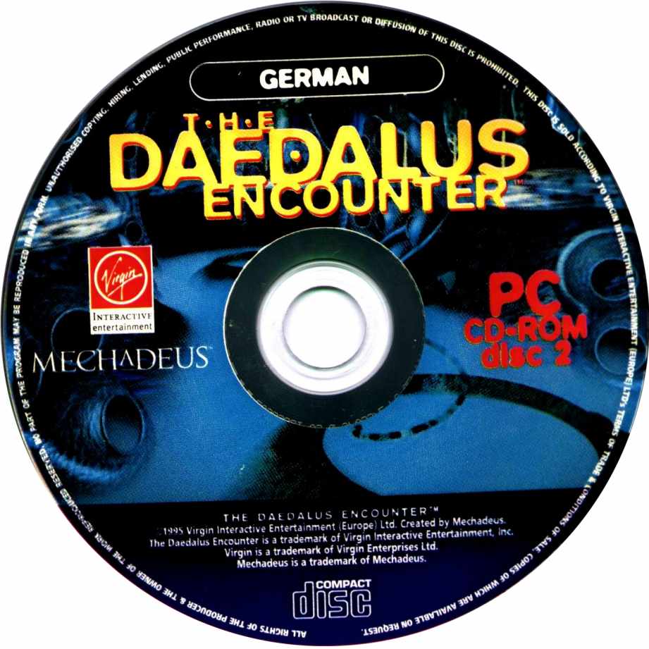 The Daedalus Encounter - CD obal 2