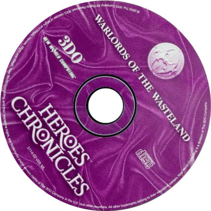Heroes Chronicles 1: Warlords of the Wasteland - CD obal
