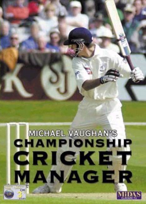 Michael Vaughan's Chanpinship Cricket Manager - predn CD obal