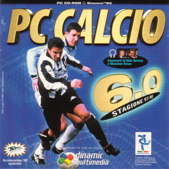 PC Calcio 6: '97-98 - predn CD obal