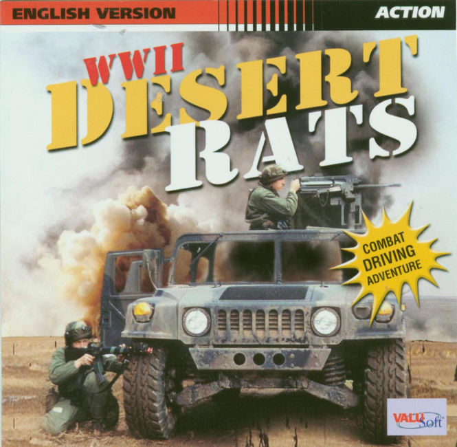 WW II: Desert Rats - predn CD obal