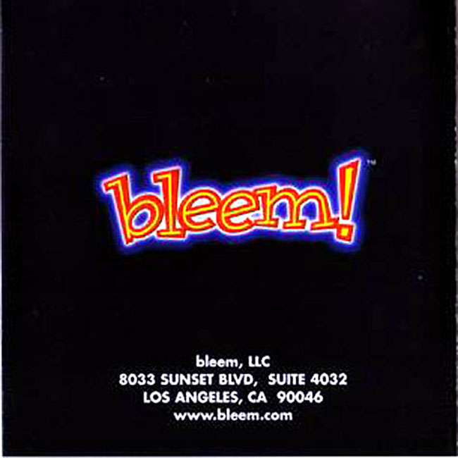 Bleem - predn vntorn CD obal