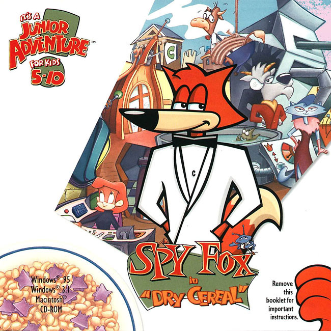 Spy Fox: In Dry Cereal - predn CD obal