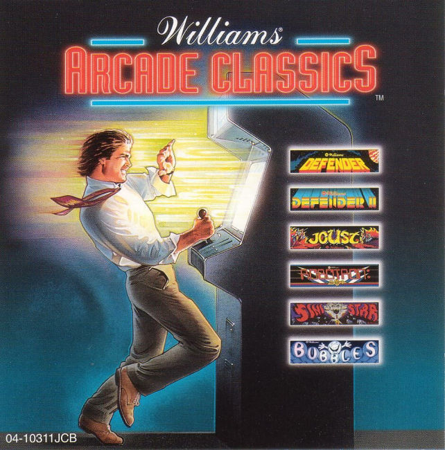 Williams Arcade Classics - predn CD obal