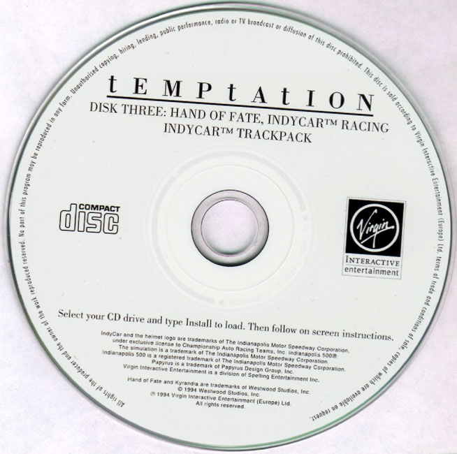 Temptation - CD obal 2