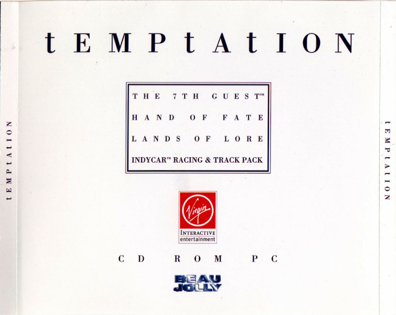 Temptation - predn CD obal