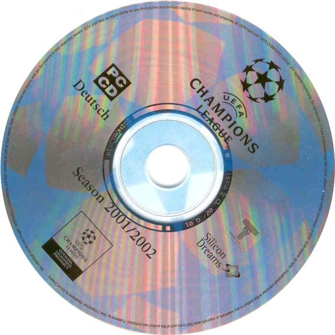 UEFA Champions League 2001-2002 - CD obal