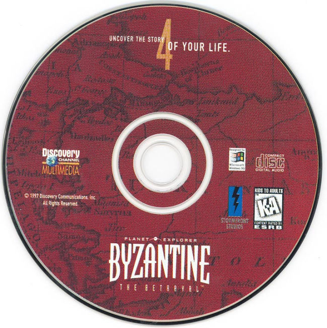 Byzantine: The Betrayal - CD obal 4