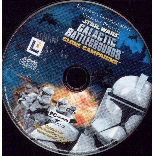 Star Wars: Galactic Battlegrounds: Clone Campaigns - CD obal
