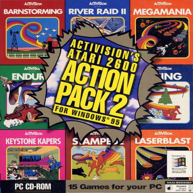 Atari 2600: Action Pack 2 - predn CD obal