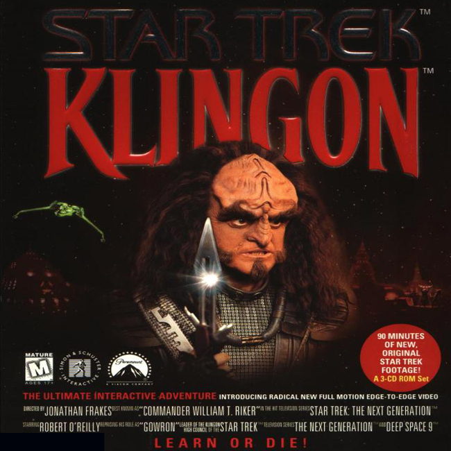 Star Trek: Klingon - predn CD obal