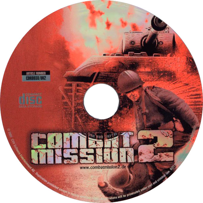 Combat Mission 2 - CD obal