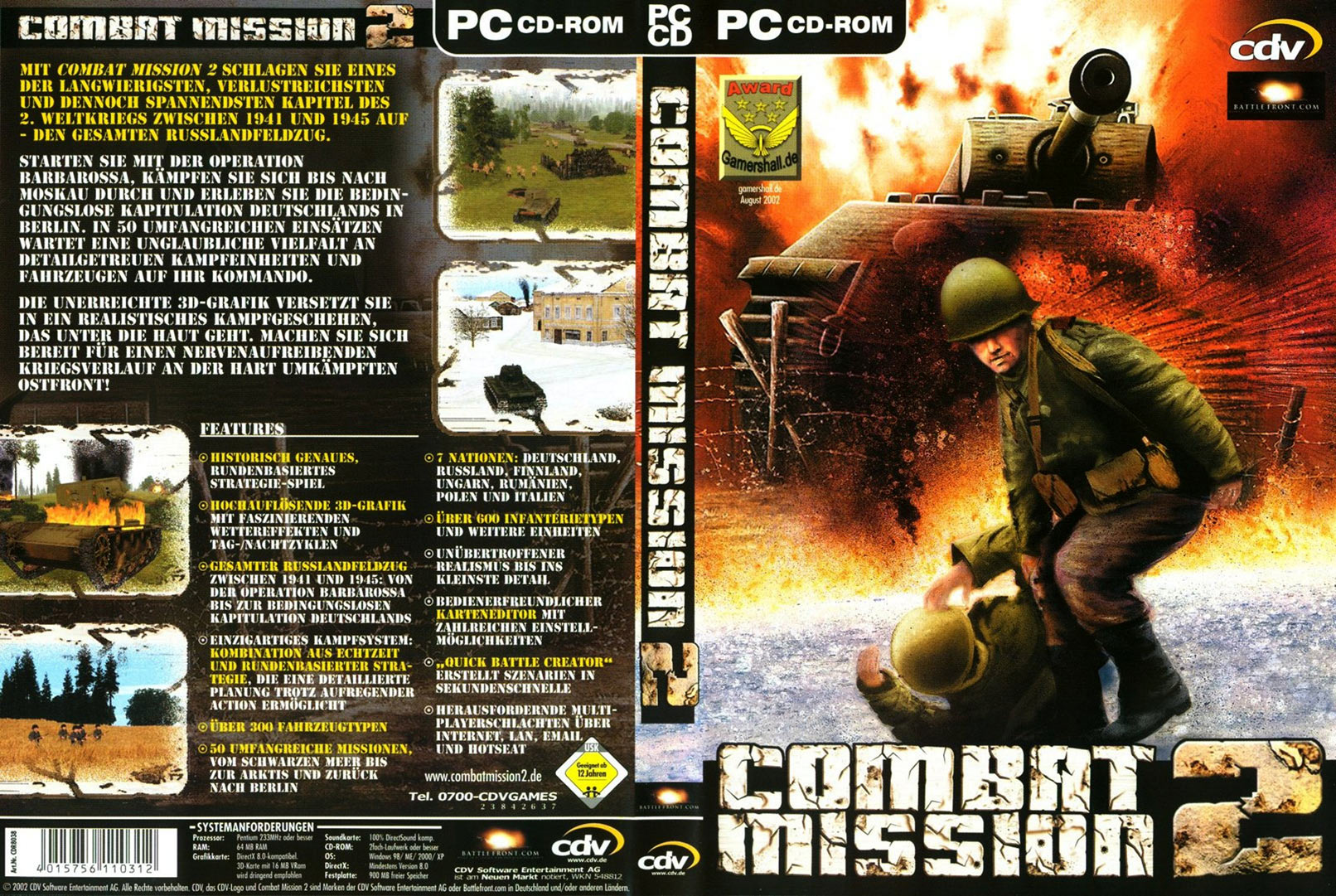 Combat Mission 2 - DVD obal