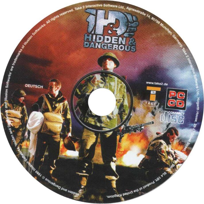 Hidden & Dangerous: Gold Edition - CD obal