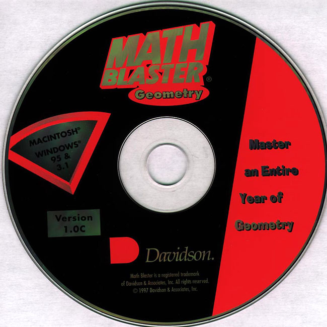 Math Blaster: Geometry - CD obal
