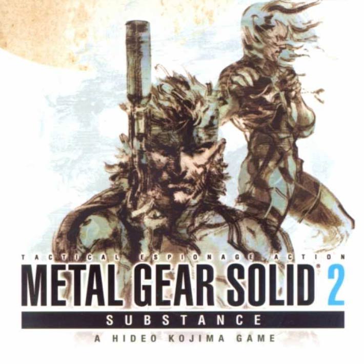 Metal Gear Solid 2: Substance - predn CD obal